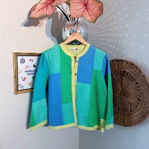 Vintage Patchwork Quilted Jacket